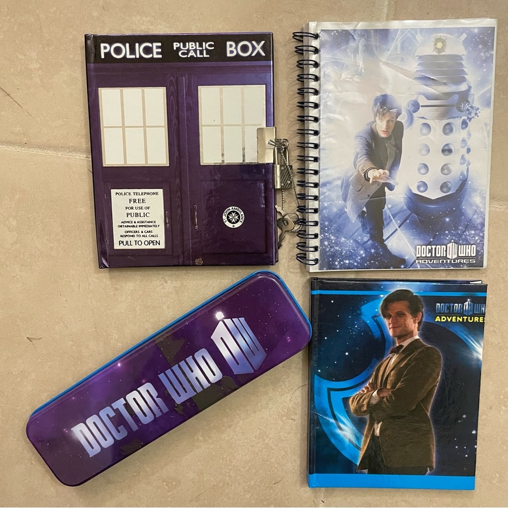 Doctor Who Themed Stationery Items